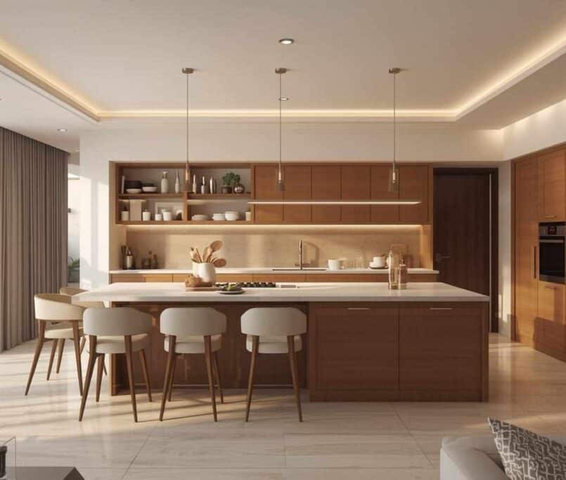 Open Kitchen Designs in Pakistan