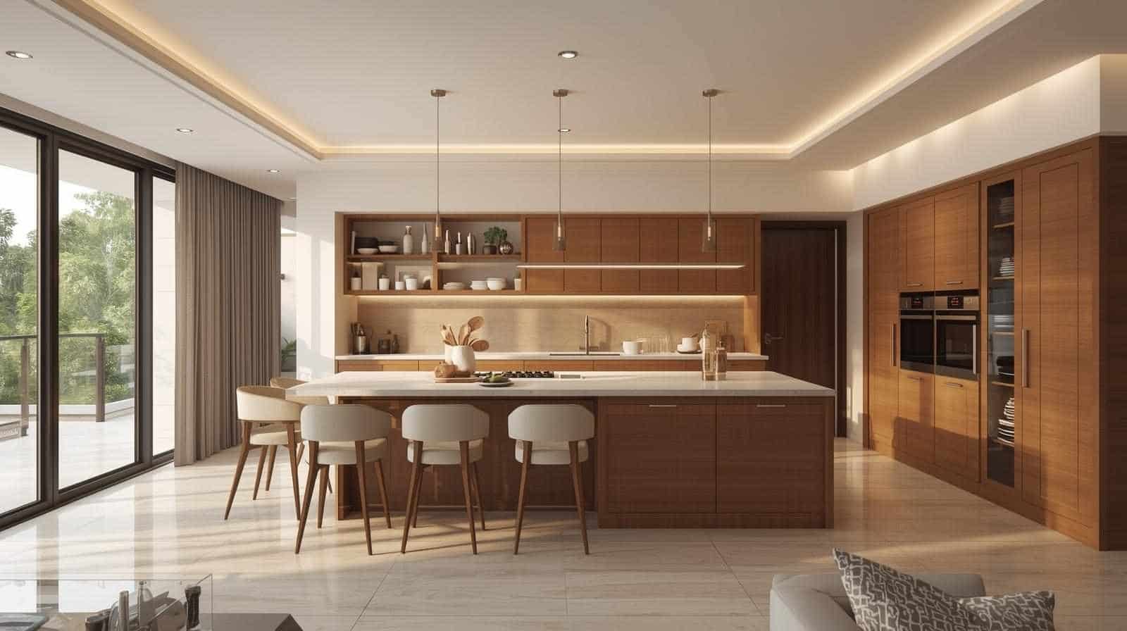 Open Kitchen Designs in Pakistan